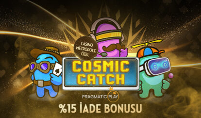 Game campaign desktop - Cosmic Catch Yeni Slottan Free Spin + İade