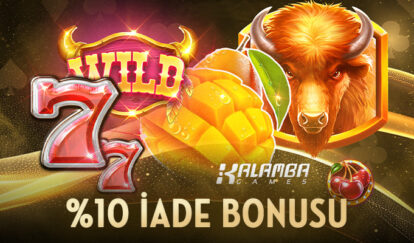 Seçili Slotlardan Haftalık İade kalamba games %10 iade bonusu